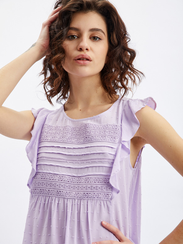 Orsay Bluză de damă violet ORSAY