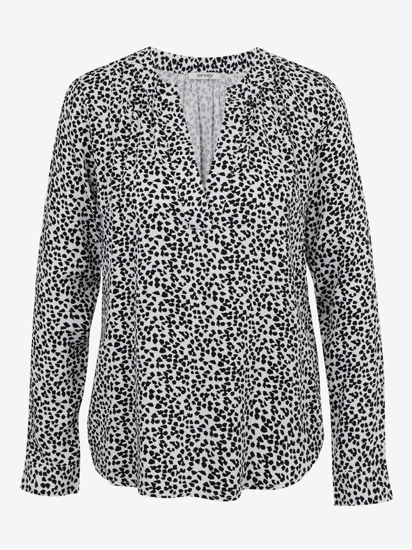 Orsay Bluză de damă cu model alb-negru ORSAY