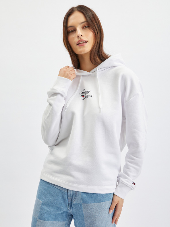 Tommy Jeans Hanorac Alb
