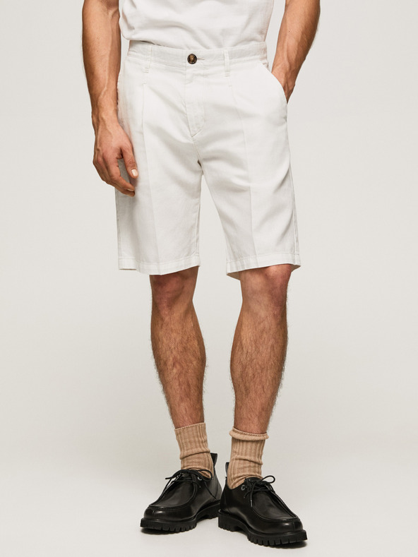 Pepe Jeans Pantaloni scurți Alb