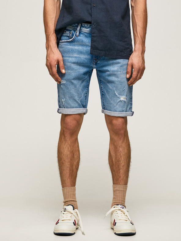 Pepe Jeans Pantaloni scurți Albastru