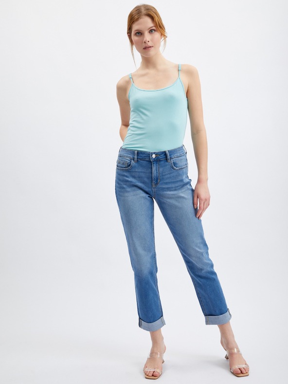 Orsay Top de damă albastru deschis ORSAY