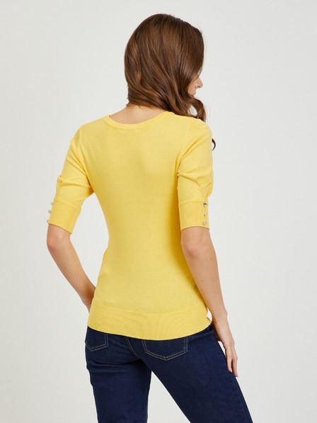 Orsay Pulover ușor de damă galben ORSAY