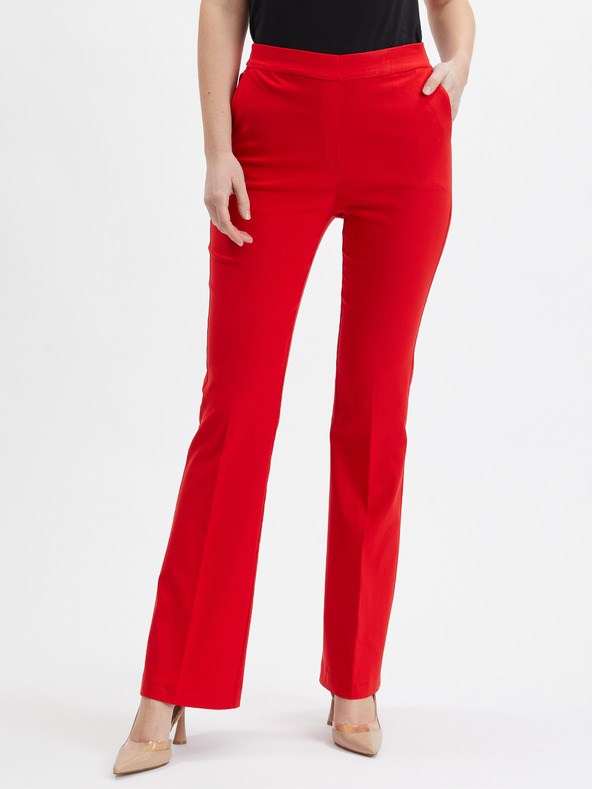 Orsay Pantaloni roșii de damă ORSAY