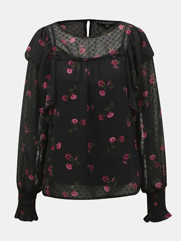 Dorothy Perkins Bluză Negru