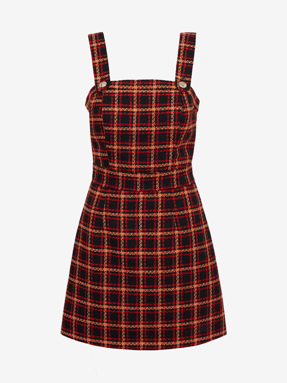 Orsay Rochie de damă în carouri roșu-negru ORSAY