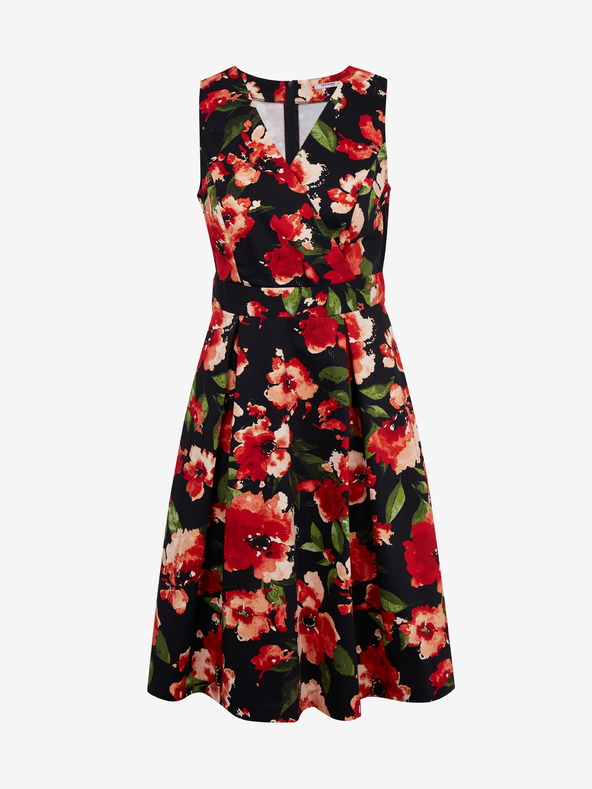Orsay Rochie cu model floral roșu-negru de damă ORSAY
