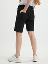 ALPINE PRO Pantaloni scurți ALPINE PRO BRELA negri, pentru femei