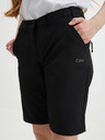 ALPINE PRO Pantaloni scurți ALPINE PRO BRELA negri, pentru femei