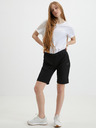 ALPINE PRO Pantaloni scurți ALPINE PRO BRELA negri, pentru femei
