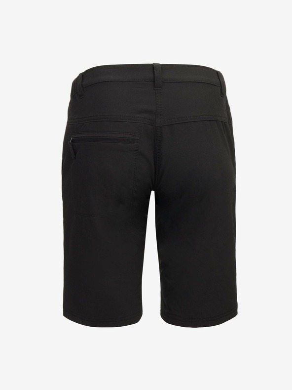 ALPINE PRO Pantaloni scurți ALPINE PRO BRELA negri, pentru femei