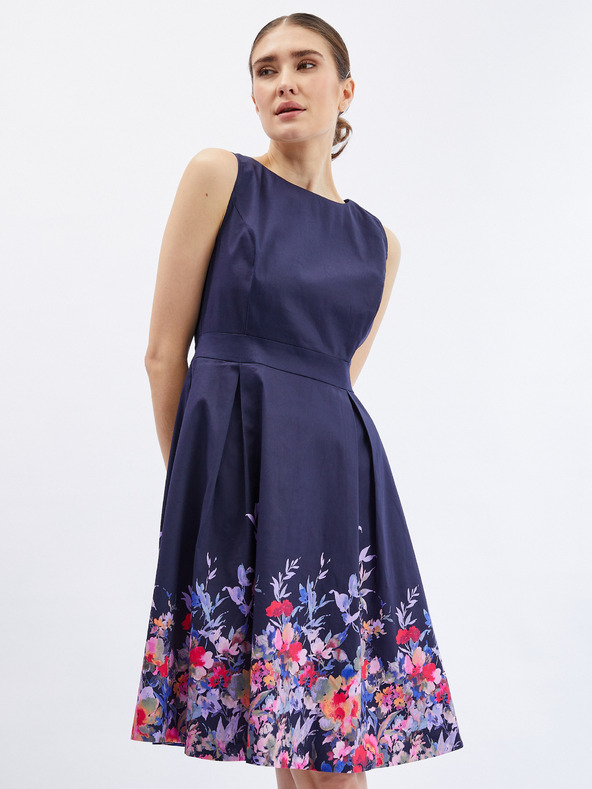 Orsay Rochie pentru femei florală albastru închis  ORSAY