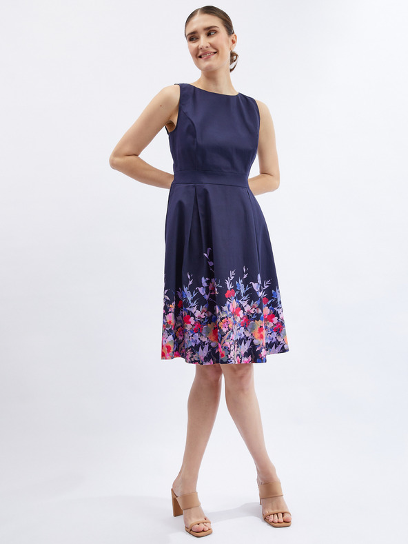 Orsay Rochie pentru femei florală albastru închis  ORSAY