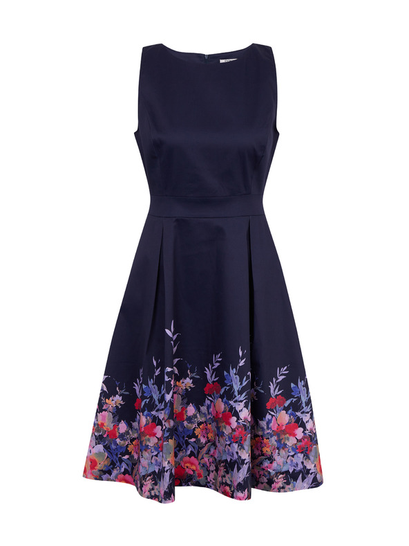 Orsay Rochie pentru femei florală albastru închis  ORSAY