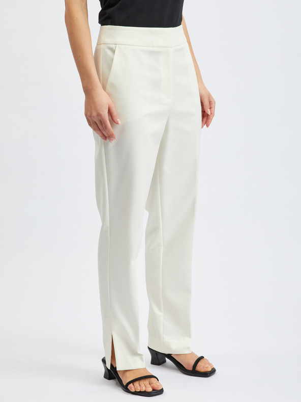 Orsay Pantaloni Alb