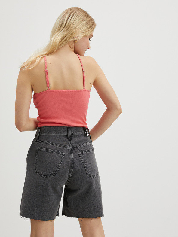 Noisy May Tricou de bază roz pentru femei Noisy May Maya