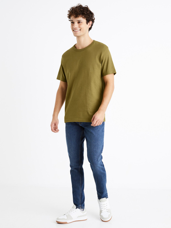 Celio Blugi skinny pentru bărbați albaștri Celio C45 Doskinny