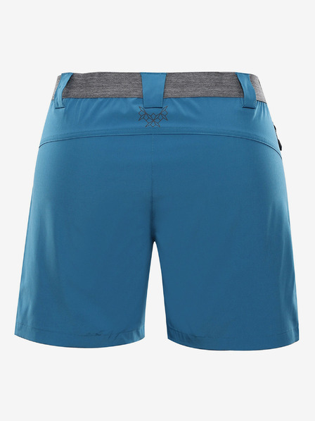 ALPINE PRO Pantaloni scurți cu uscare rapidă pentru femei ALPINE PRO ZAMBA albastru