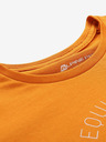 ALPINE PRO Tricou de bumbac pentru copii ALPINE PRO DEWERO galben