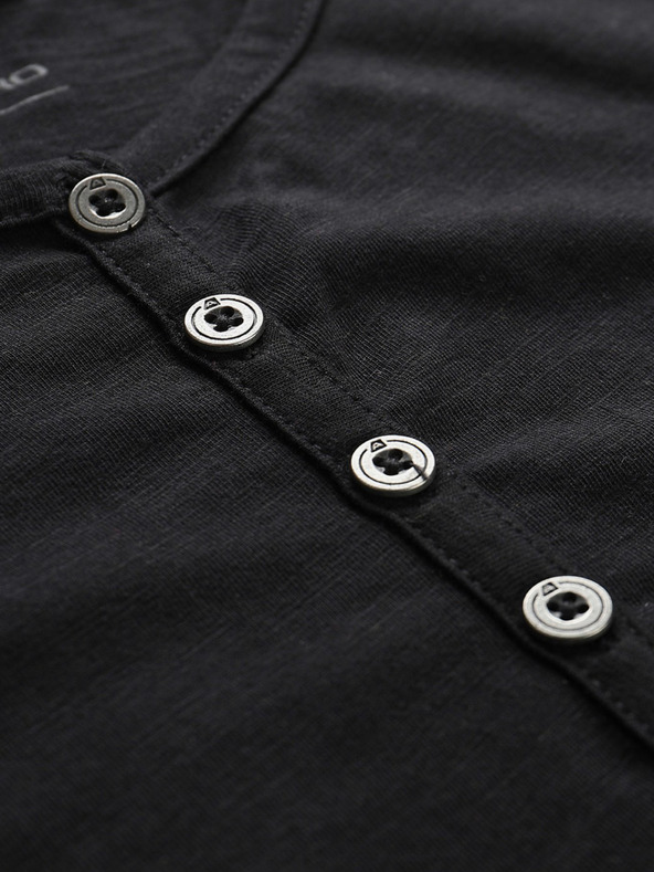 ALPINE PRO Tricou din bumbac pentru femei ALPINE PRO CASTA negru