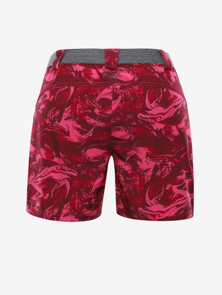 ALPINE PRO Pantaloni scurți cu uscare rapidă pentru femei ALPINE PRO ZAMBA roz
