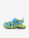 ALPINE PRO Sandale de exterior pentru copii ALPINE PRO GROBO albastru