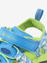 ALPINE PRO Sandale de exterior pentru copii ALPINE PRO GROBO albastru
