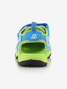 ALPINE PRO Sandale de exterior pentru copii ALPINE PRO GROBO albastru