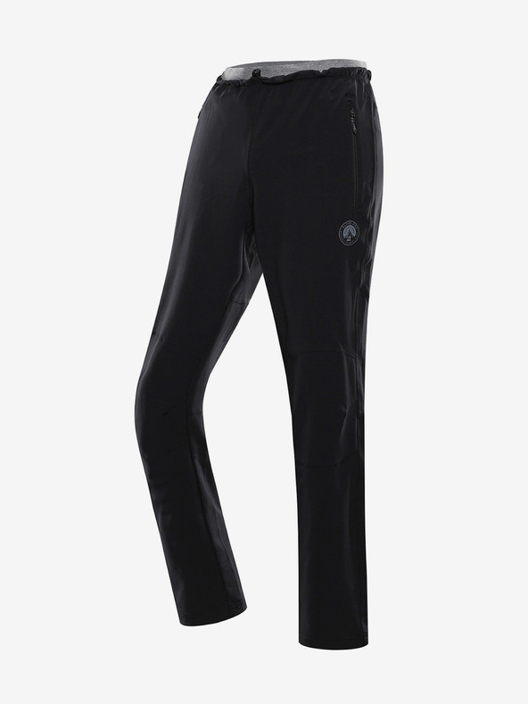ALPINE PRO Liem Pantaloni Negru