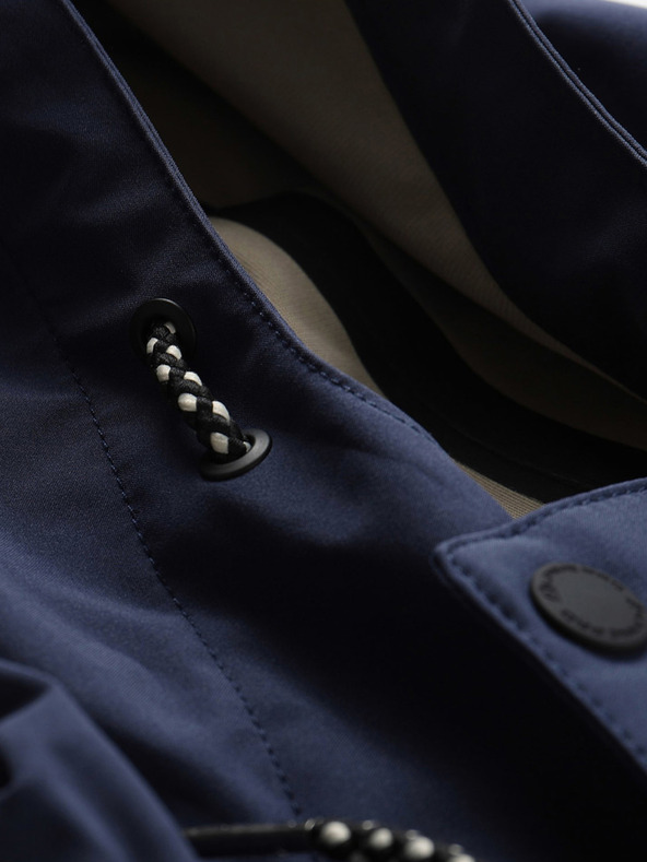 ALPINE PRO Palton bărbătesc impermeabil cu membrană ptx ALPINE PRO PERFET albastru