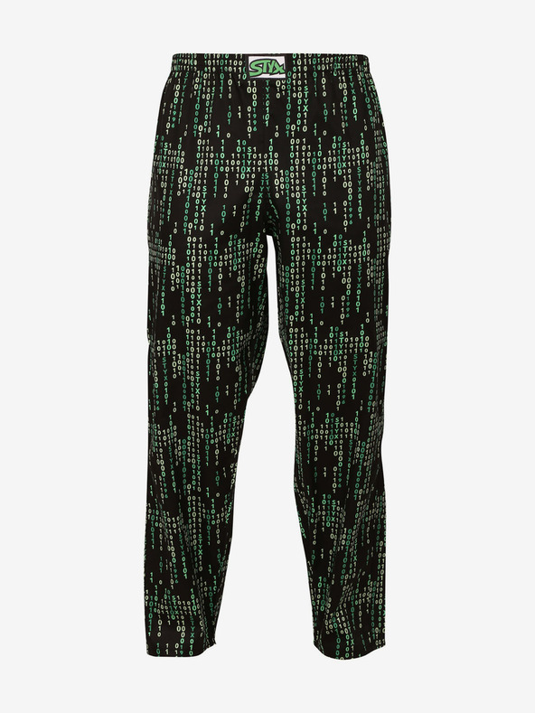 Styx Pantaloni de dormit Negru