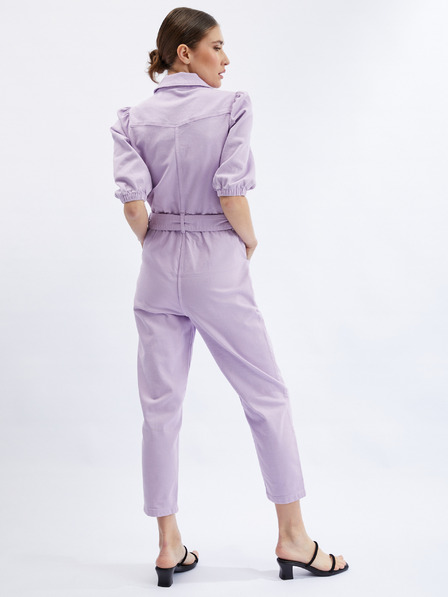 Orsay Salopetă pentru femei din denim culoare violet ORSAY