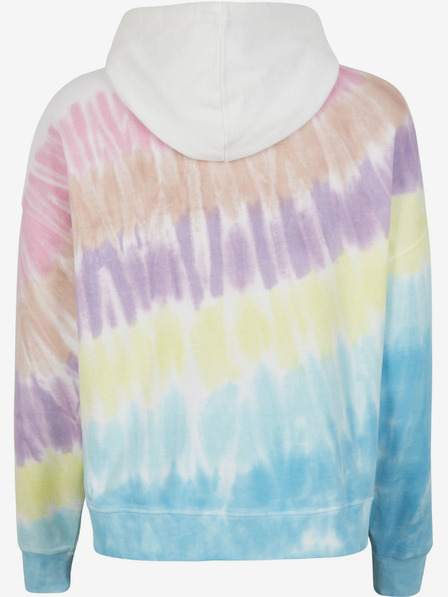 O'Neill Hanorac roz și turcoaz pentru femei O'Neill WOMEN OF THE WAVE HOODIE