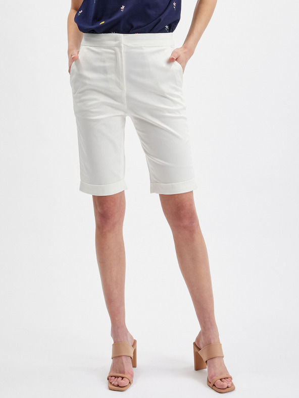 Orsay Pantaloni scurți Alb