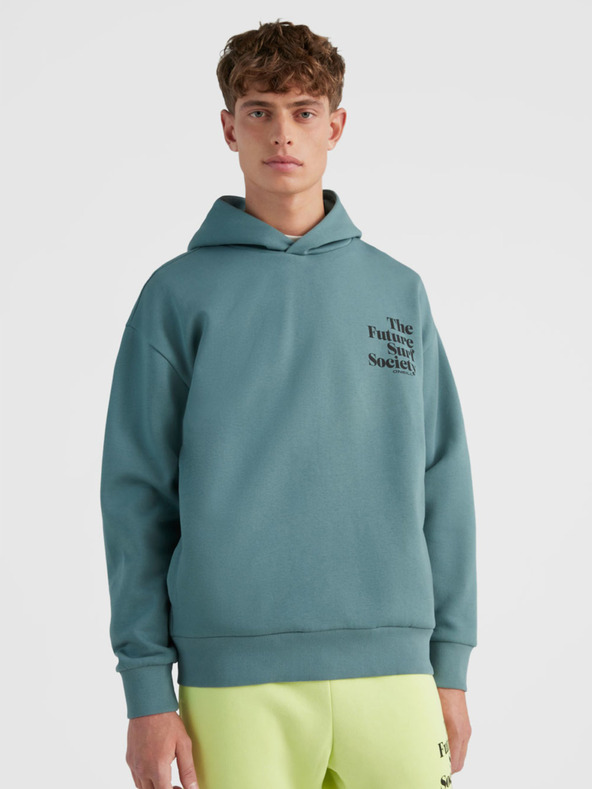 O'Neill Hanorac turcoaz pentru bărbați O'Neill FUTURE SURF HOODIE