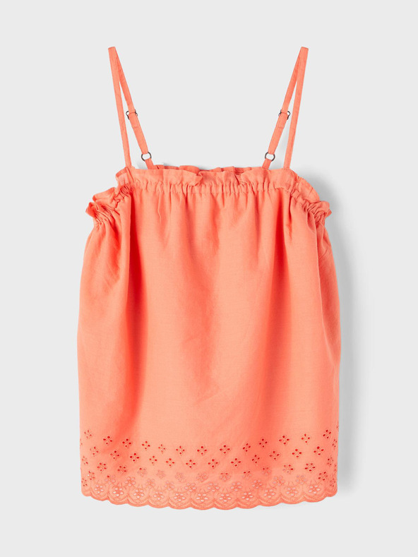 name it Tricou fără mâneci Coral pentru fete se numește Fiona