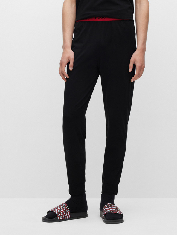 HUGO Pantaloni de dormit Negru