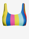 Dedoles Dedoles Blu și galben Top de bikini vesel pentru femei dungi de vară