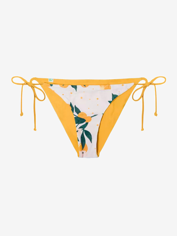 Dedoles Fund de bikini pentru femei alb și galben Dedoles Oranges