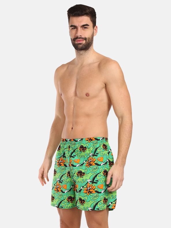 Styx Șort bărbătesc Verde