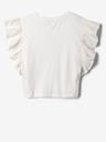 GAP Crop top cu volane pentru copii GAP