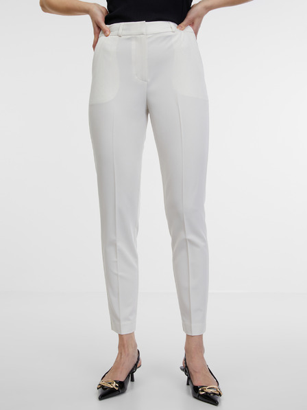 Orsay Pantaloni de damă crem ORSAY