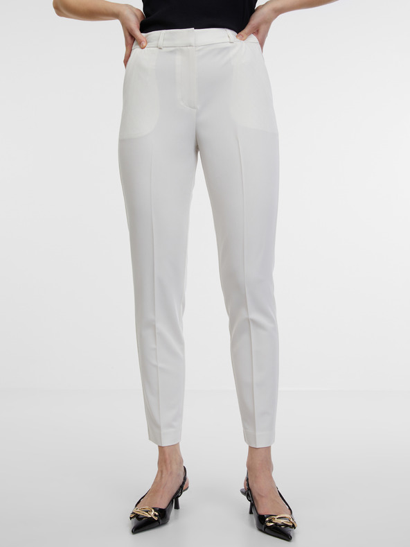 Orsay Pantaloni Alb