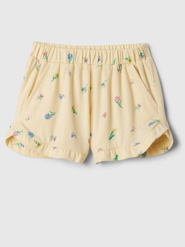 GAP Pantaloni scurți pentru copii Galben