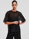 Karl Lagerfeld Organza T-shirt Tricou