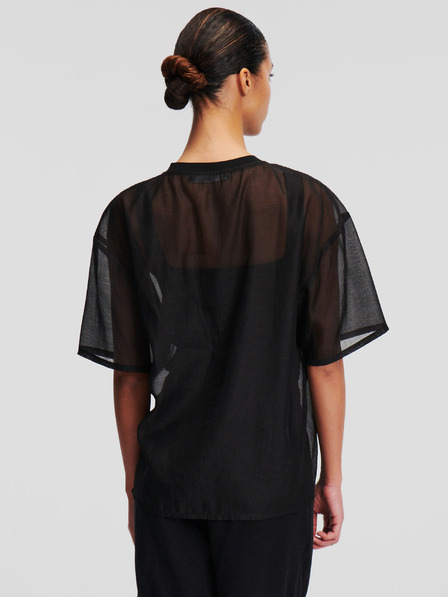 Karl Lagerfeld Organza T-shirt Tricou