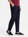 Ombre Clothing Pantaloni Chino albastru închis pentru bărbați Ombre Clothing