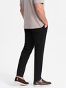 Ombre Clothing Pantaloni Chino negri pentru bărbați Ombre Clothing