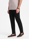 Ombre Clothing Pantaloni Chino negri pentru bărbați Ombre Clothing