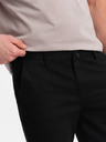 Ombre Clothing Pantaloni Chino negri pentru bărbați Ombre Clothing